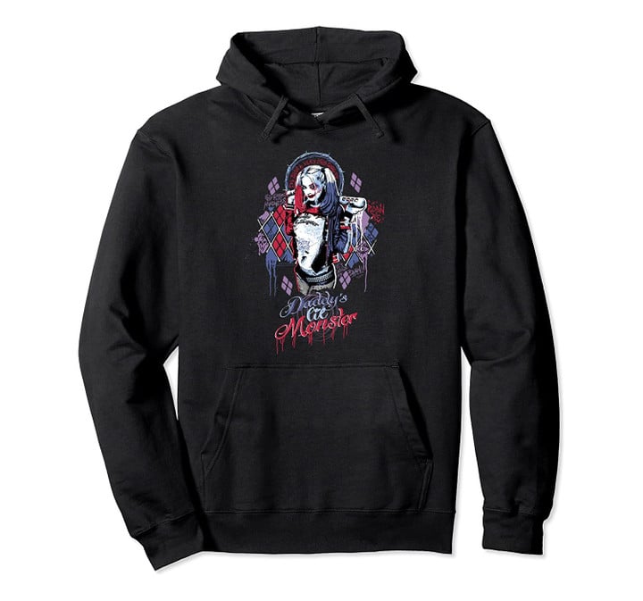 Suicide Squad Harley Quinn Bad Girl Pullover Hoodie, T-Shirt, Sweatshirt