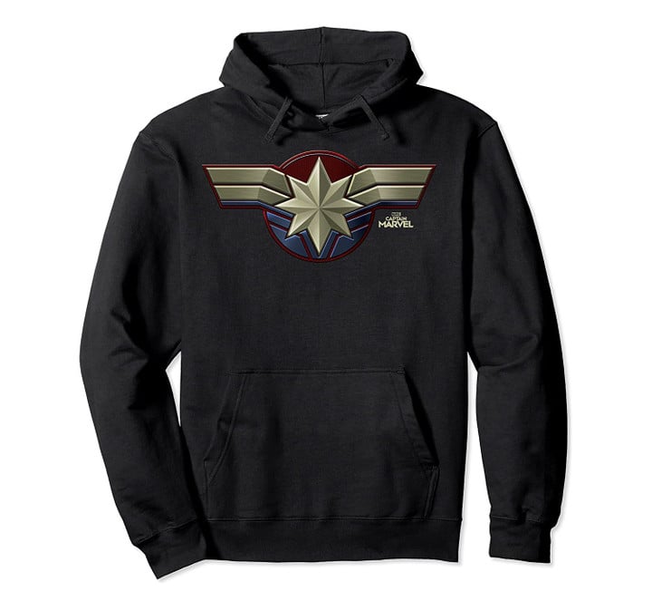 Marvel Captain Marvel Movie Chest Symbol Hoodie, T-Shirt, Sweatshirt