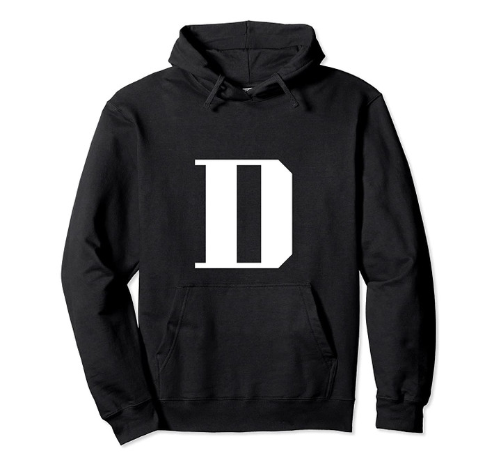 Letter D alphabet Pullover Hoodie, T-Shirt, Sweatshirt