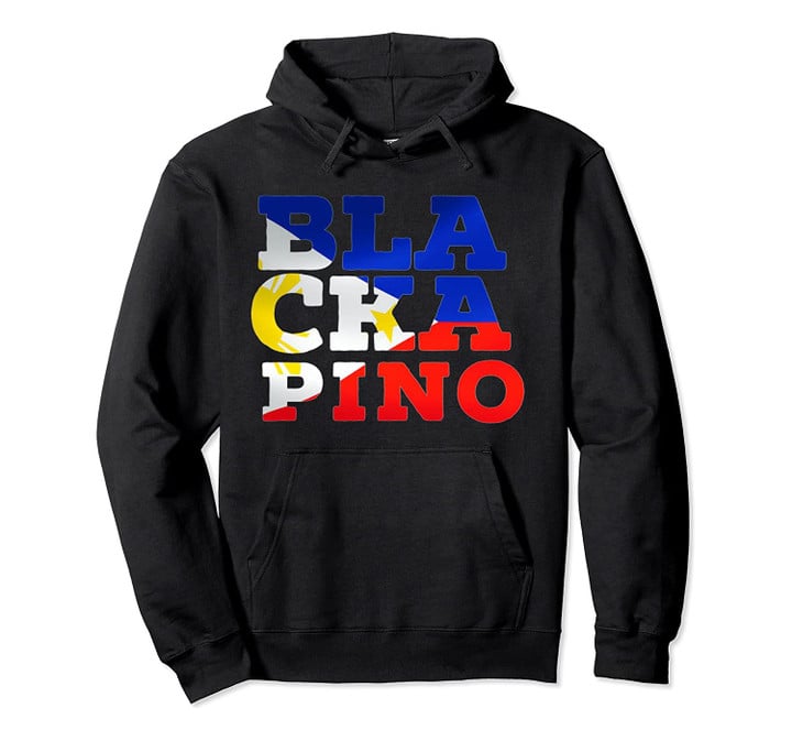 Blackapino Blasian Hoodie Half Black Filipino Mens Womens, T-Shirt, Sweatshirt