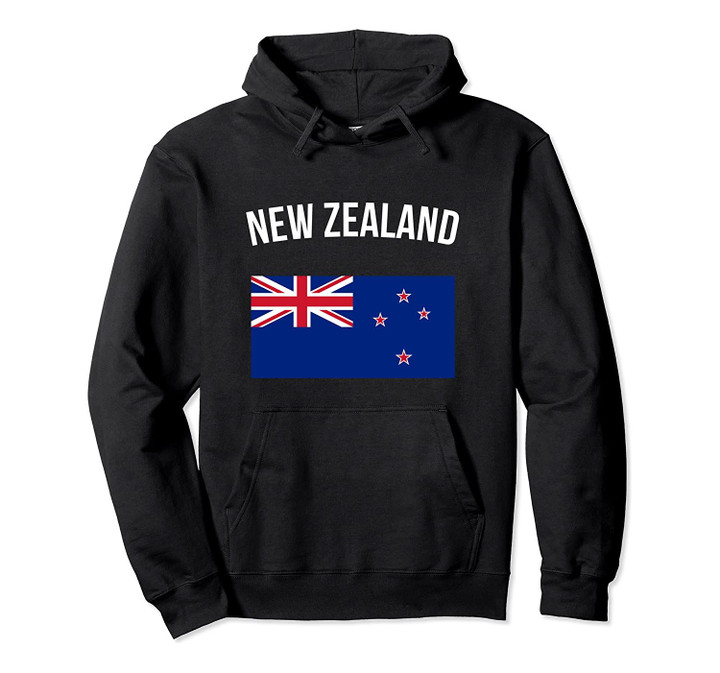 New Zealand Hoodie Sports New Zealand Flag Hooded Sweatshirt, T-Shirt, Sweatshirt