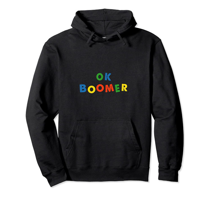 Ok Boomer Vintage Okay Boomer Generation Y Gift Pullover Hoodie, T-Shirt, Sweatshirt