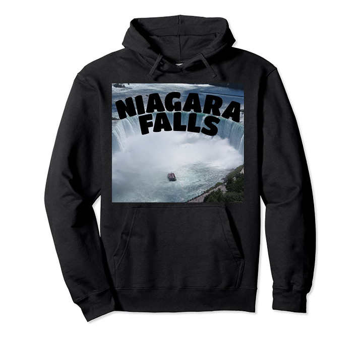 Niagara Falls Canada USA Tour funny Typography Souvenir Gift Pullover Hoodie, T-Shirt, Sweatshirt