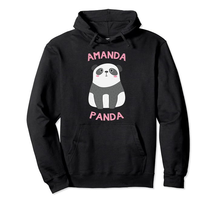 Amanda Panda Bear Hoodie Hooded Sweatshirt, T-Shirt, Sweatshirt