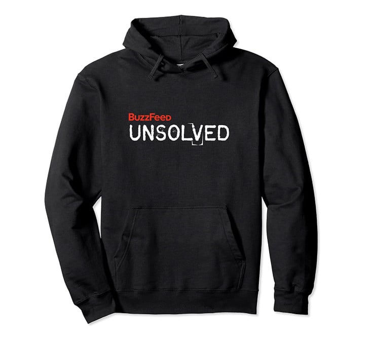 BuzzFeed Unsolved Logo Hooded Sweatshirt, T-Shirt, Sweatshirt