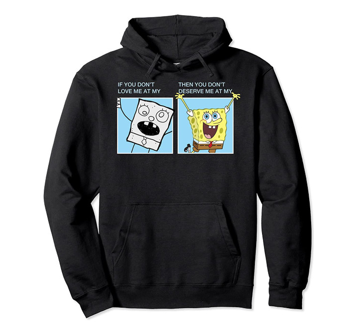 Spongebob Squarepants Doodlebob Meme Pullover Hoodie, T-Shirt, Sweatshirt
