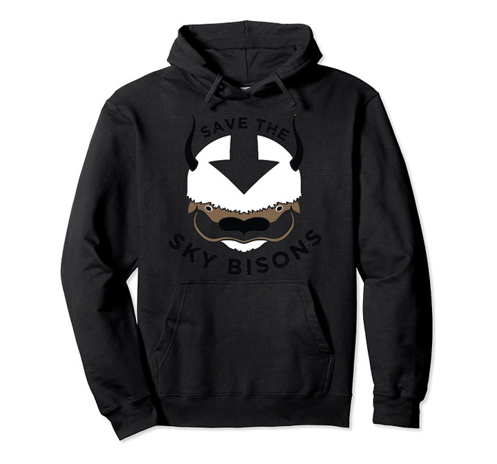 Save The Sky Bisons With Bison Head Pullover Hoodie, T-Shirt, Sweatshirt