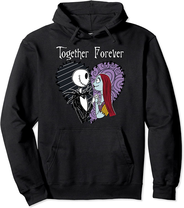 Jack & Sally Together Pullover Hoodie