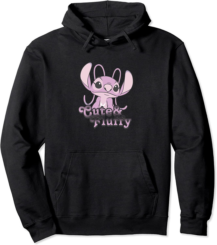 Valentine's Day Angel Cute & Fluffy Pullover Hoodie