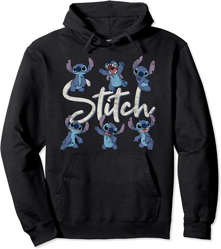 Poses Of Stitch Pullover Hoodie