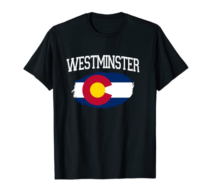 WESTMINSTER CO COLORADO Flag Vintage USA Sports Men Women Unisex T-Shirt