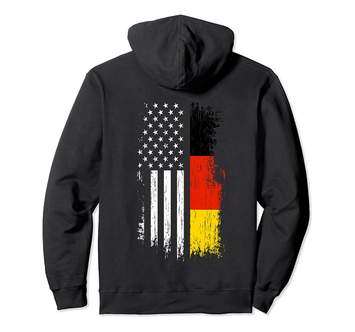 German American Flag Hoodie - Pride Germany USA Hoodies, T-Shirt, Sweatshirt