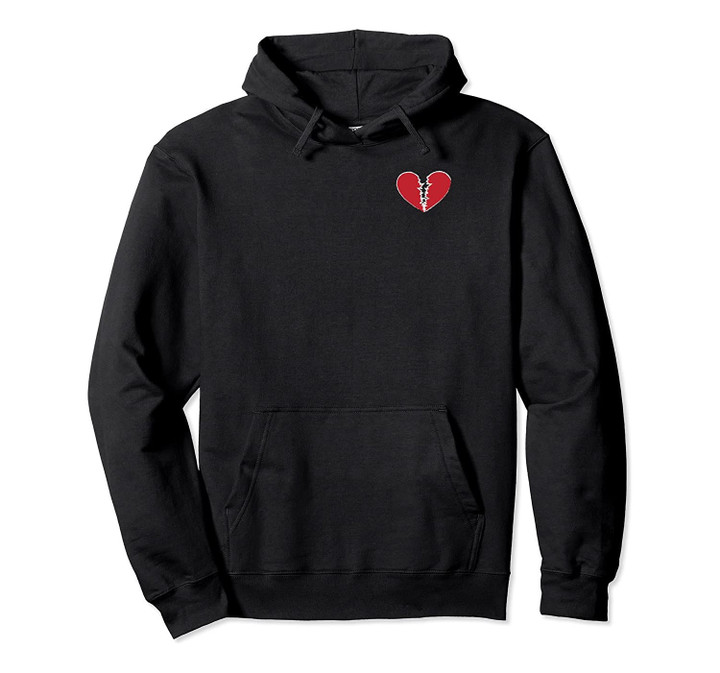 Broken Heart Love Sad Break Up Valentines Day Divorce Gift Pullover Hoodie, T-Shirt, Sweatshirt