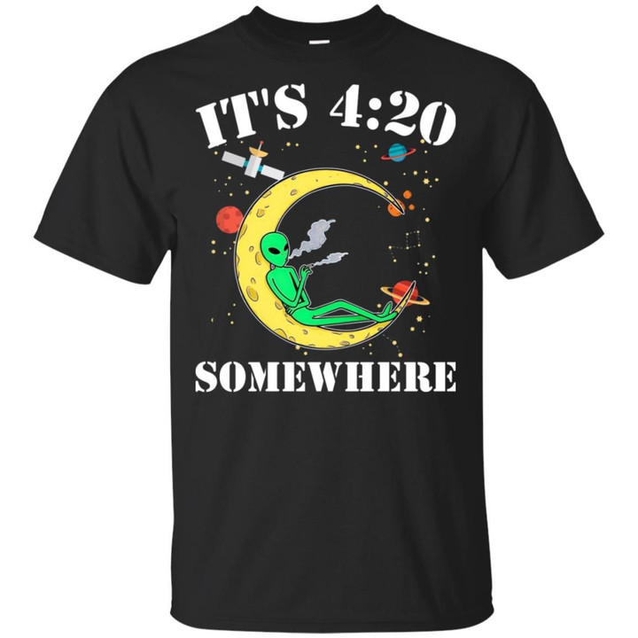 Alien Smoke - Its 4 20 Somewhere Shirt