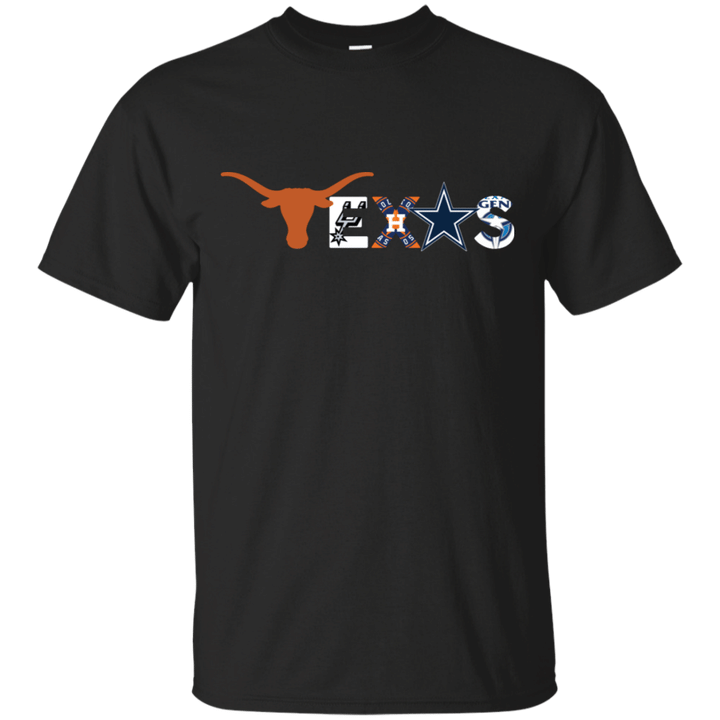 Texas Longhorns Spurs Houston Astros Dallas Cowboys Legends Shirt