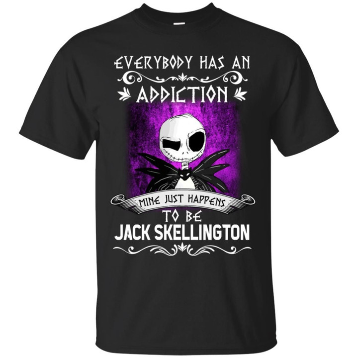 Everybody Has An Addiction Mine Just Happens Yo Be Jack Skellington Shirt