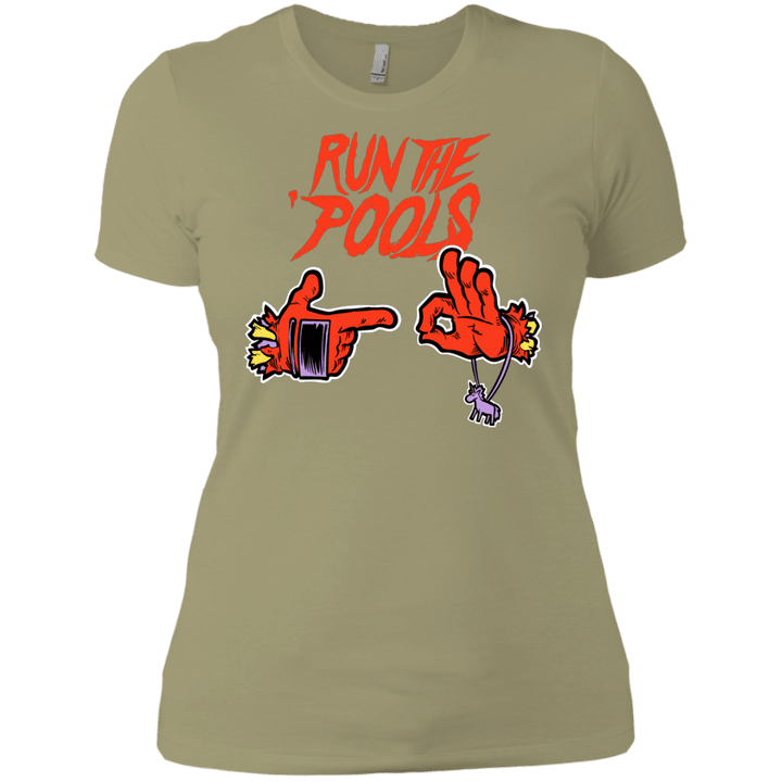 Run the Pools Womens Premium T-Shirt
