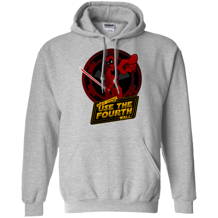 Use The Fourth Wall Pullover Hoodie