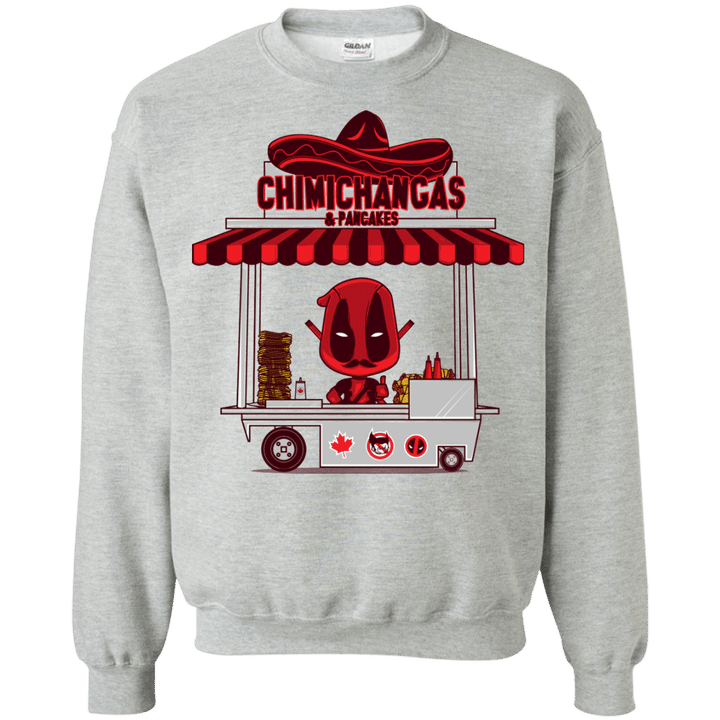 CHIMICHANGAS PANCAKES Crewneck Sweatshirt