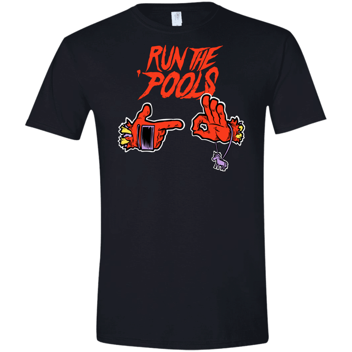 Run the Pools Mens Semi-Fitted Softstyle