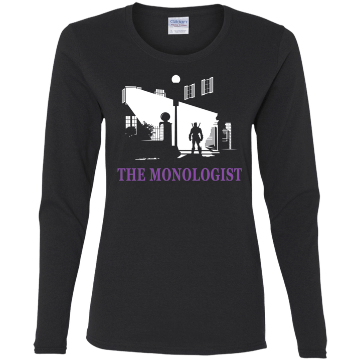 The Monologist Womens Long Sleeve T-Shirt