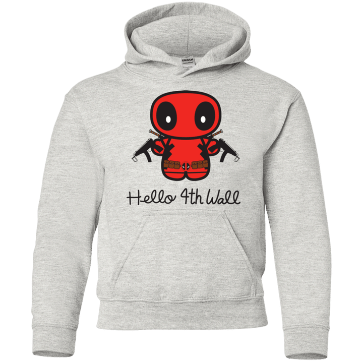 Hello 4th Wall Youth Hoodie