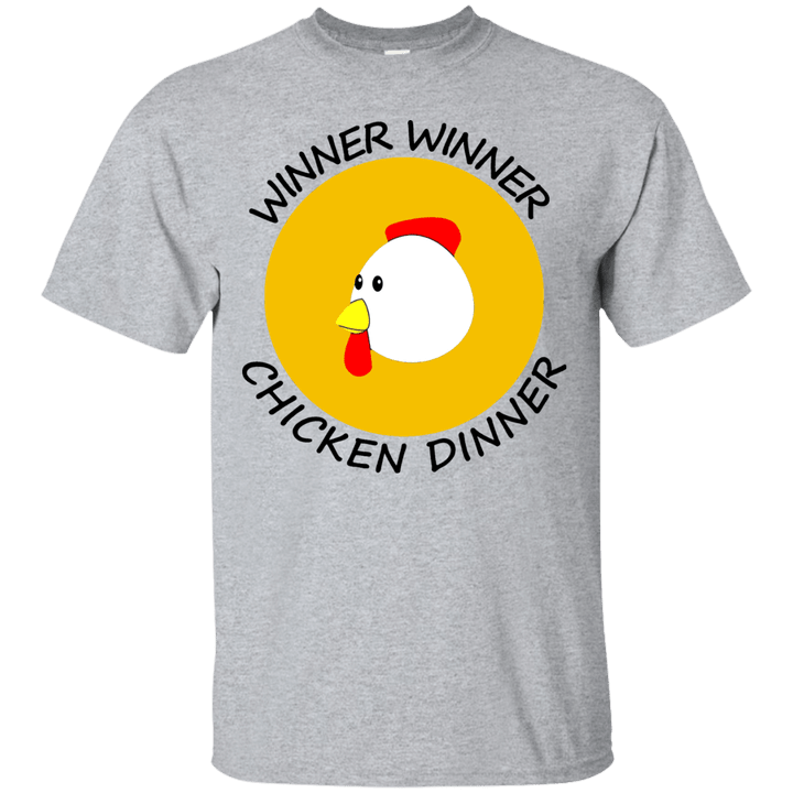 Winner winner chicken dinner Tshirt Black