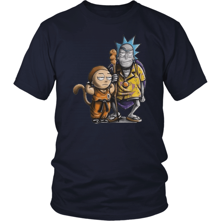 Rick and Morty Dragon Ball Z shirt
