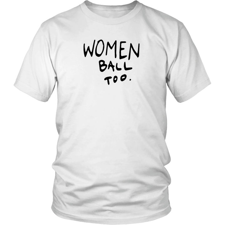 Women Ball Too Shirt Golden State Warriors - Jordan Bell - Feminist