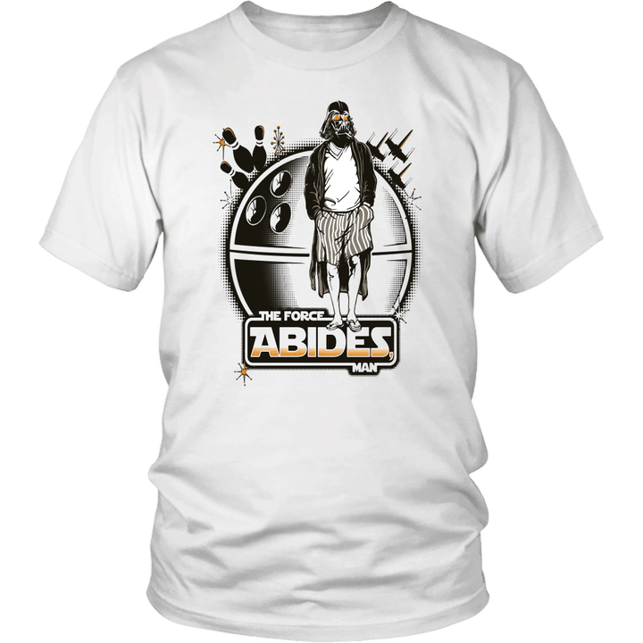 The Force Abides - Man Shirt Funny Thor - Star Wars