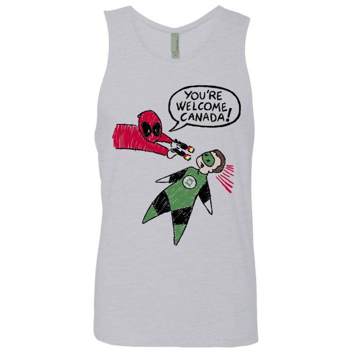 Youre Welcome Canada Mens Premium Tank Top