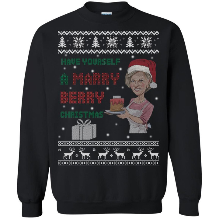 Have Yourself A Mary Berry Christmas Sweater
