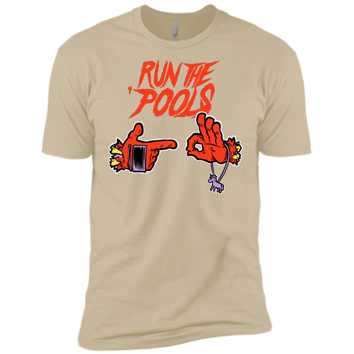 Run the Pools Mens Premium T-Shirt