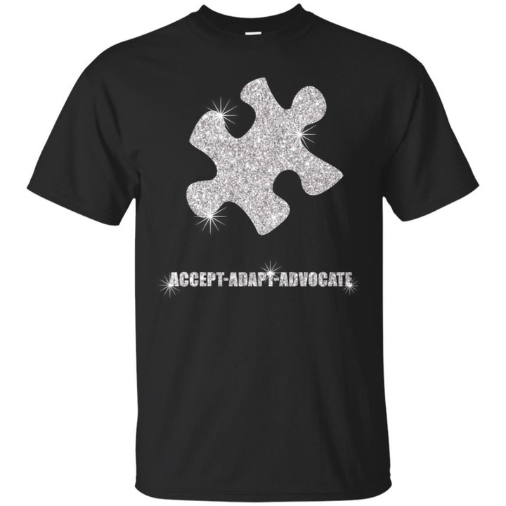 Autism Diamond - Accept - Adapt - Advocate Shirt