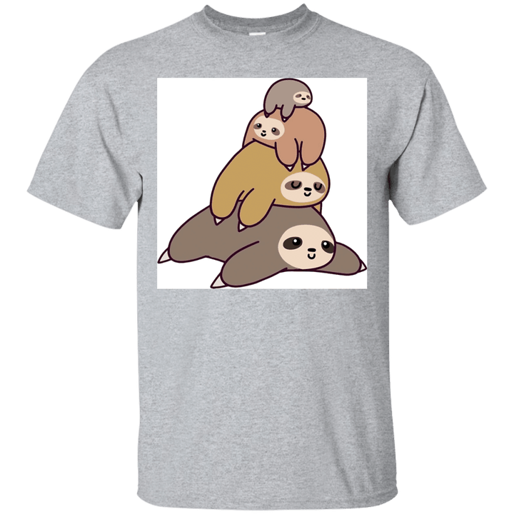 Sloth Stack T-Shirt 1