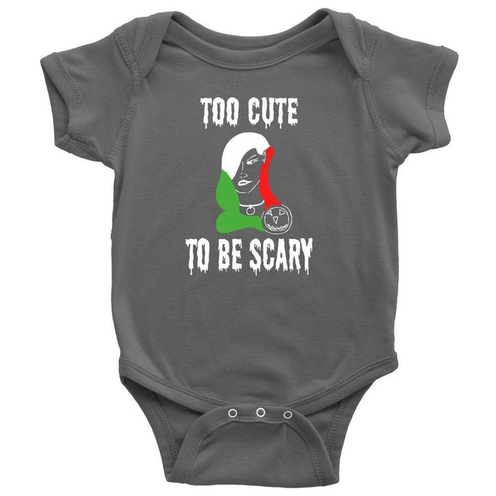 Halloween Kids Shirt-Too cute to be Scary - Italian Lady