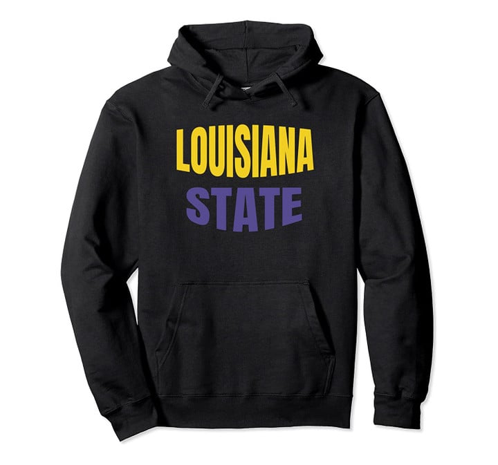 State Of Louisiana Pride Travel Culture Pullover Hoodie, T Shirt, Sweatshirt