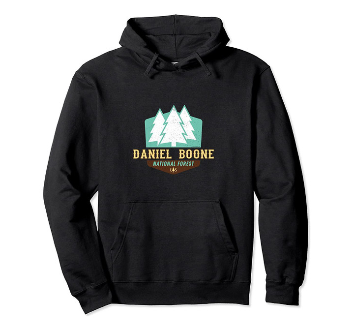 Daniel Boone National Forest Kentucky New Vintage Shield Pullover Hoodie, T Shirt, Sweatshirt