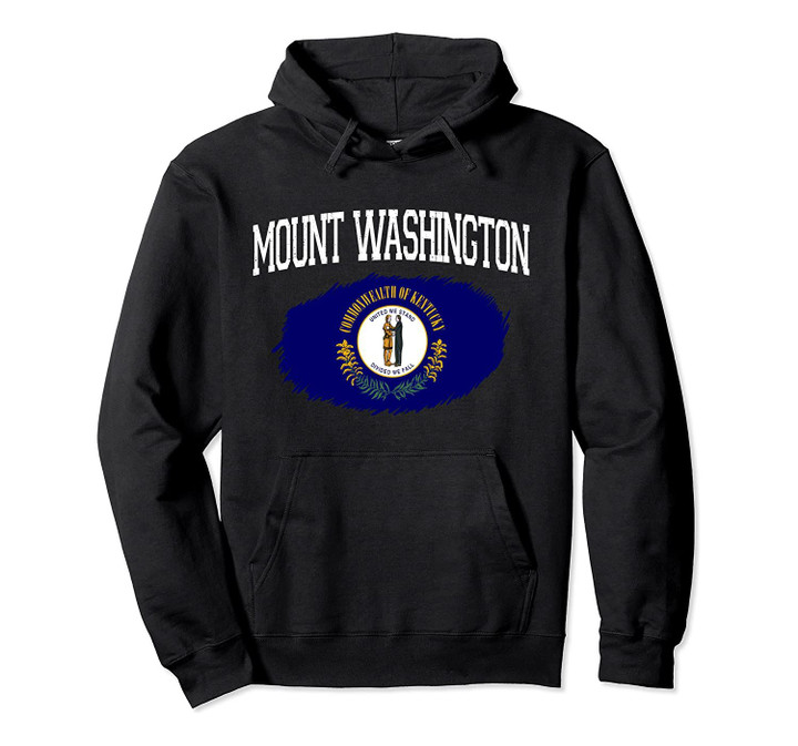 MOUNT WASHINGTON KY KENTUCKY Flag Vintage Sports Men Women Pullover Hoodie, T Shirt, Sweatshirt