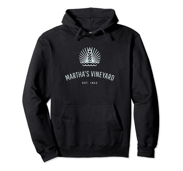 Martha's Vineyard lighthouse Massachusetts retro gift Pullover Hoodie, T Shirt, Sweatshirt