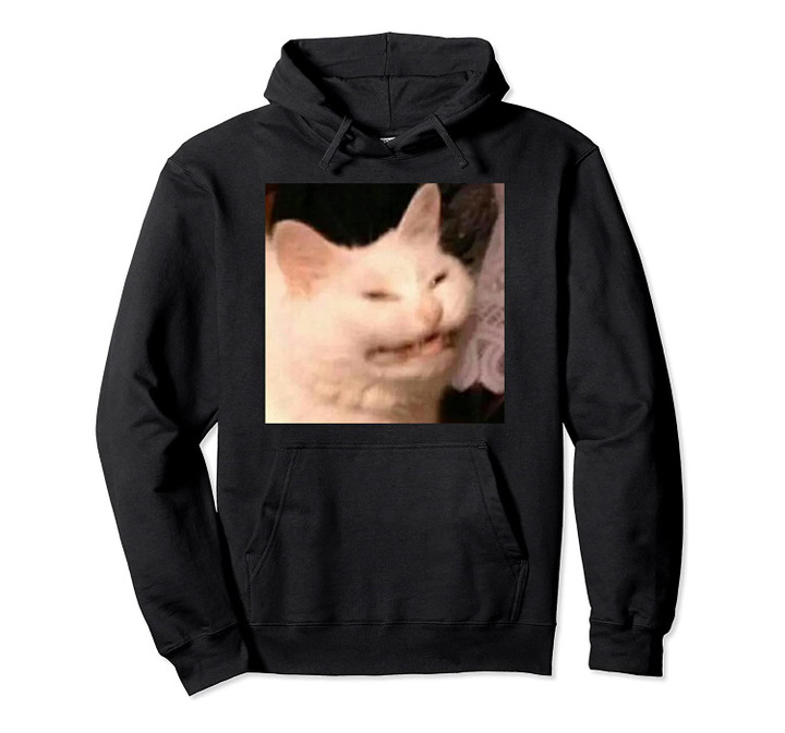Confused Laughing Cat Dank Meme Pullover Hoodie, T Shirt, Sweatshirt