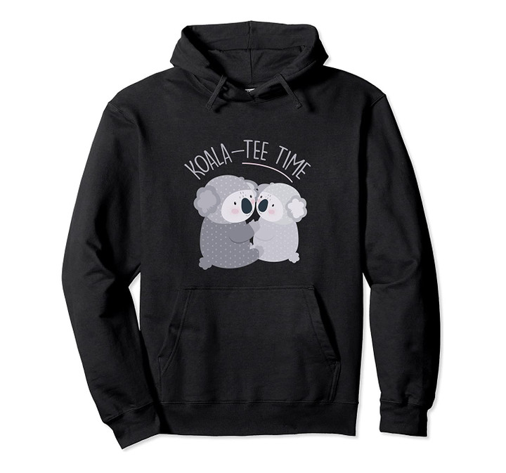Koala-Tee Time Quality Love Marsupial Bears In Polka Dots Pullover Hoodie, T Shirt, Sweatshirt