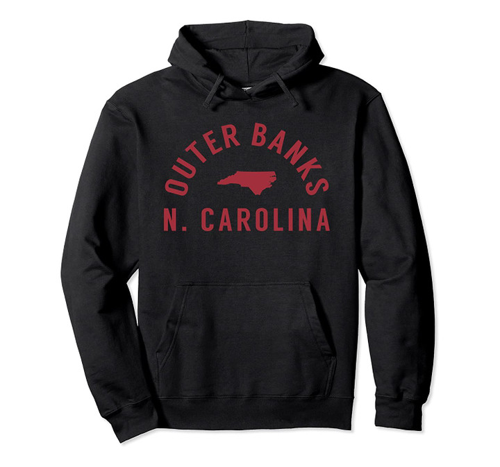 Outer Banks Arch Hoodie Swea Pullover Hoodie OBX NC Souvenirs, T Shirt, Sweatshirt