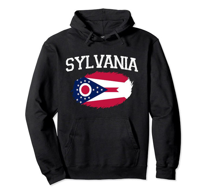 SYLVANIA OH OHIO Flag Vintage USA Sports Men Women Pullover Hoodie, T Shirt, Sweatshirt