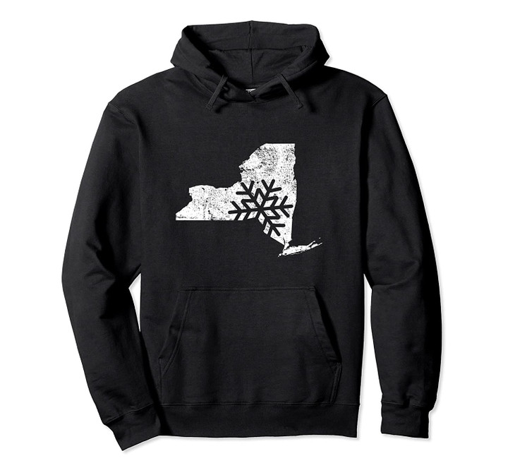 New York Christmas Winter Snowflake gift idea Pullover Hoodie, T Shirt, Sweatshirt