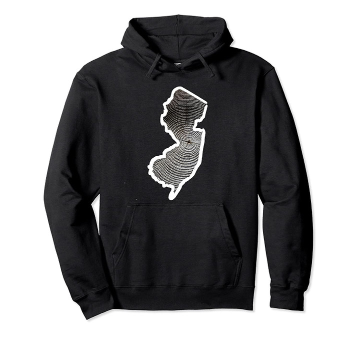 New Jersey Home, NJ Tree Forest, New Jersey Vintage Map Pullover Hoodie, T Shirt, Sweatshirt