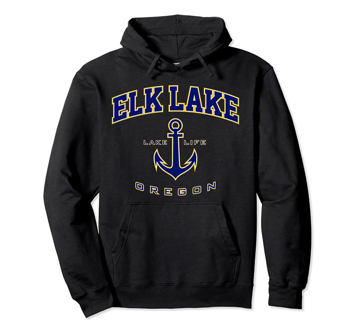 Elk Lake OR Pullover Hoodie, T Shirt, Sweatshirt