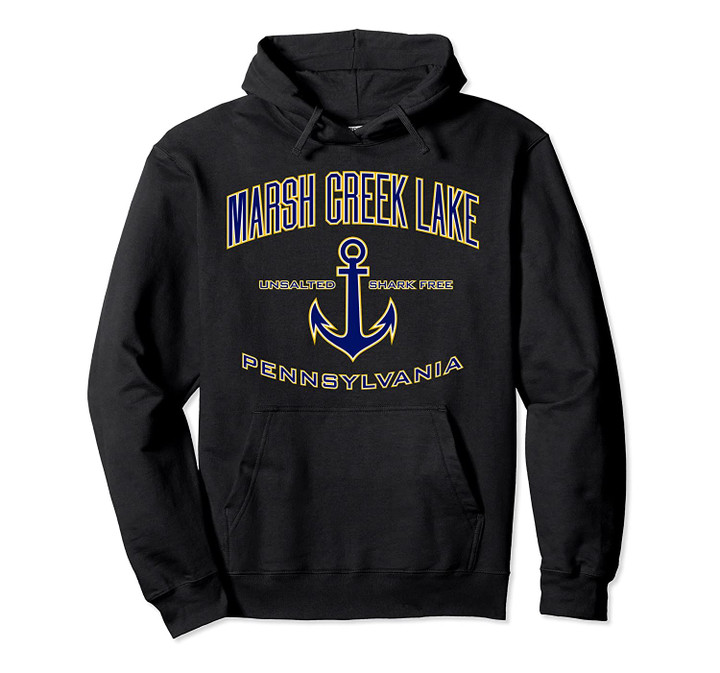 Marsh Creek Lake Hoodie for Women & Men, T Shirt, Sweatshirt