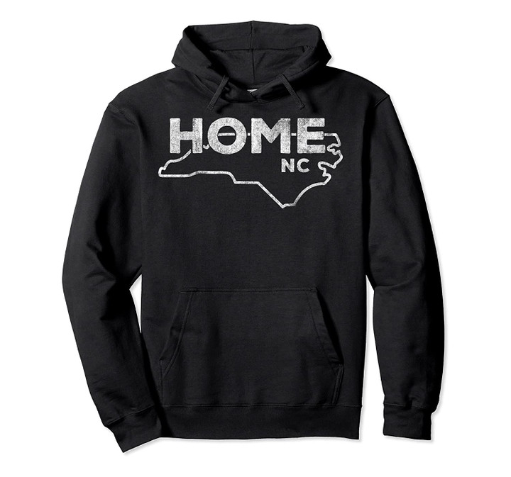 North Carolina NC Home Outline Pullover Hoodie, T Shirt, Sweatshirt