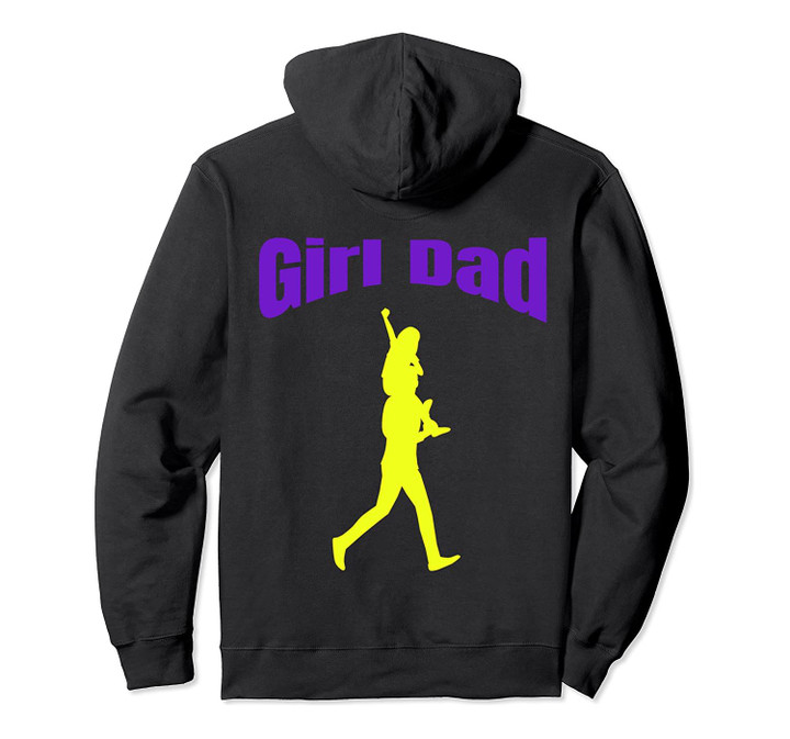 #GirlDad - Girl Dad Father of Girls - Daddy Loves Daughters Pullover Hoodie, T Shirt, Sweatshirt